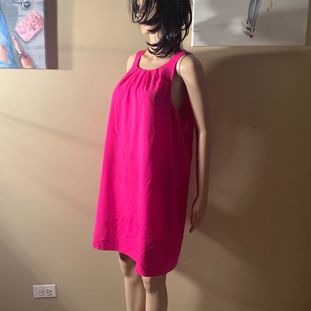 Isabel & Nina hot pink halter dress size 14